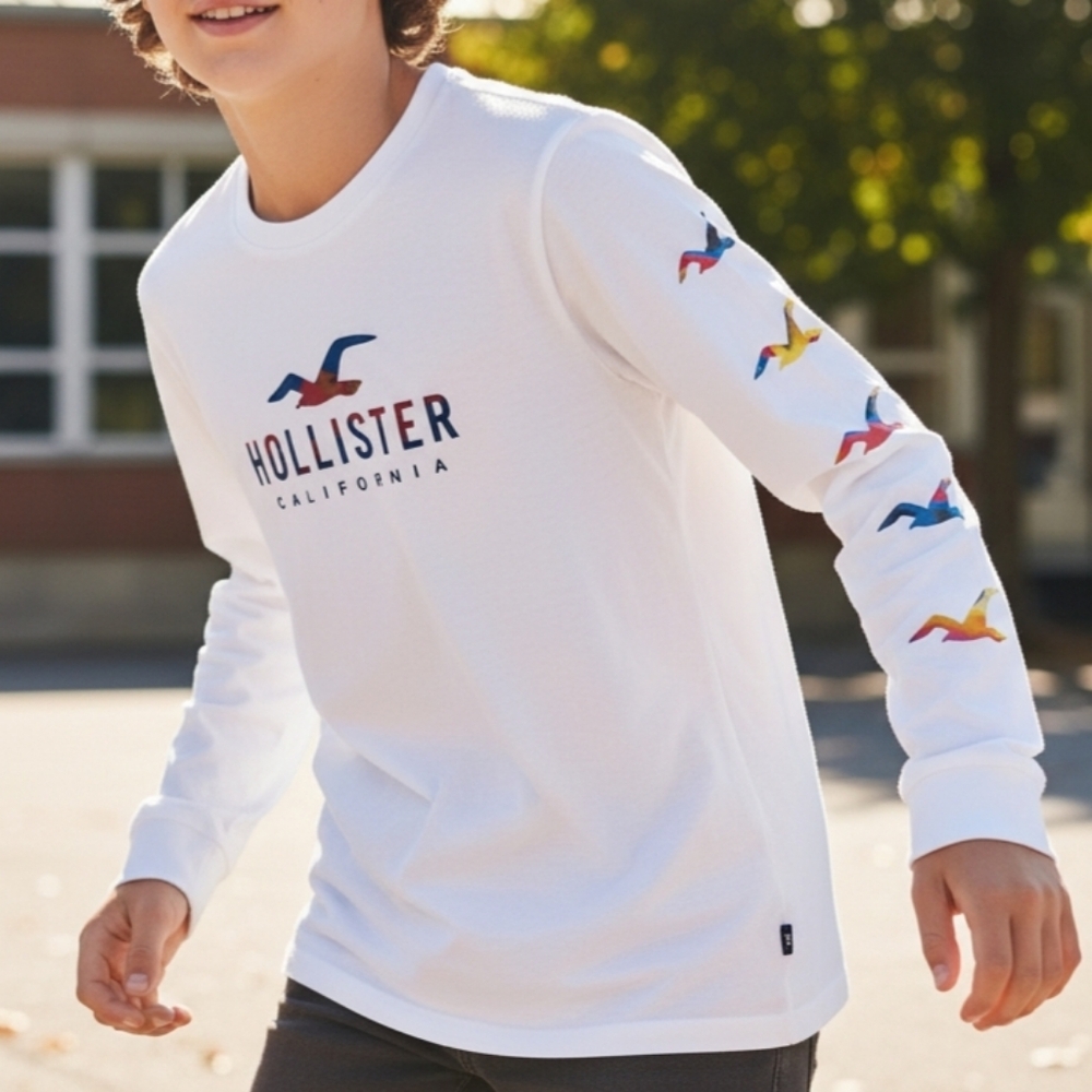 Hollister Co. Longsleeve Graphic T-shirt Men's size XSmall